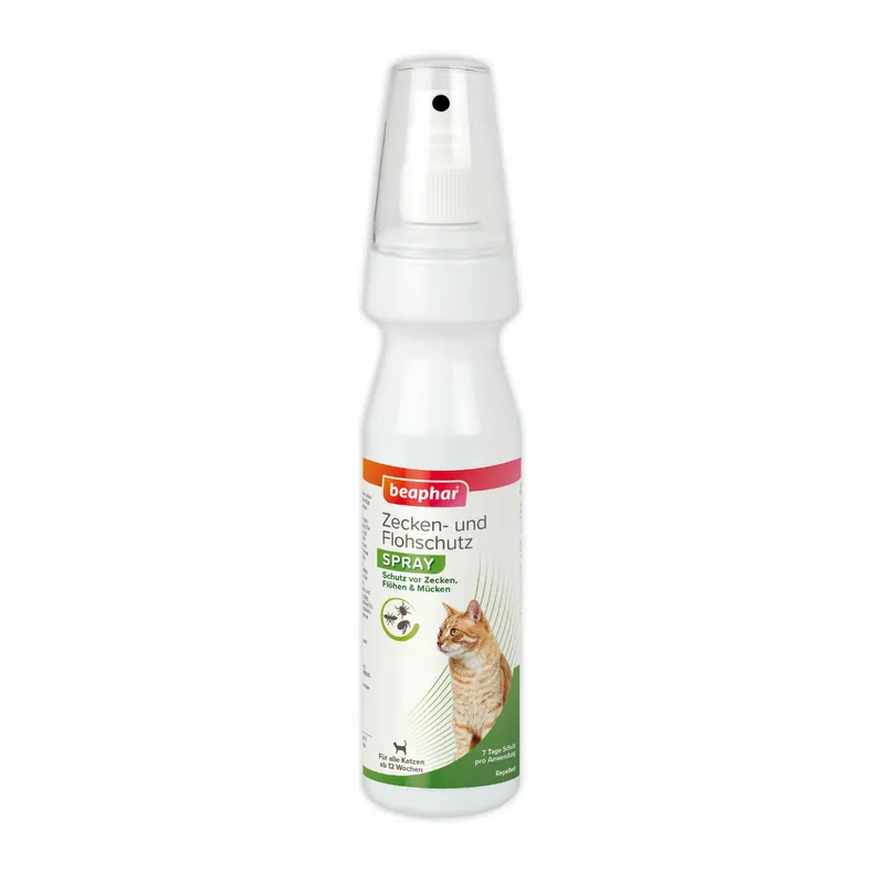 Sale beaphar Zecken-/Flohschutz Spray Katze 150 ml